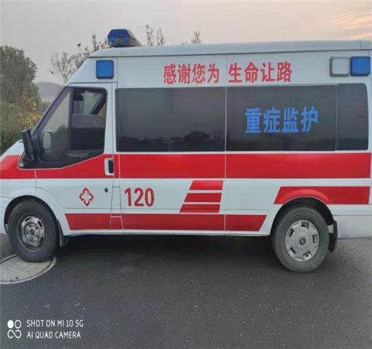 肥东救护车出租服务案例3